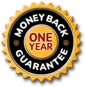CogniSurge 365-day money-back guarantee for risk-free purchase